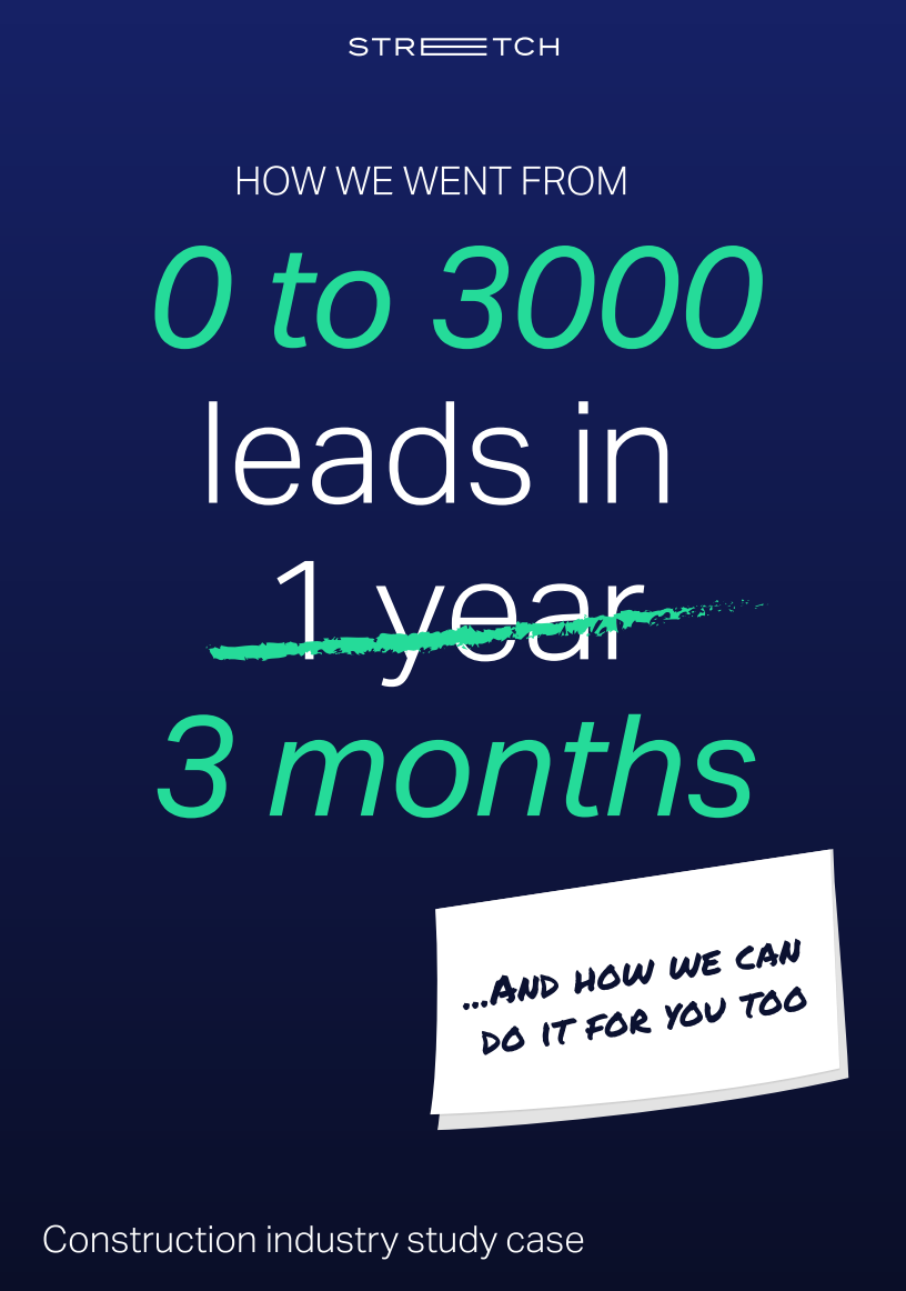 0 to 3,000 leads in 3 months case study cover