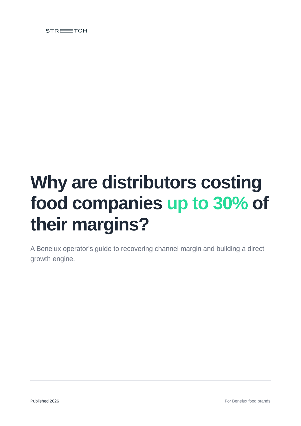 Why Distributors Cost Food Brands 30% Margin guide cover